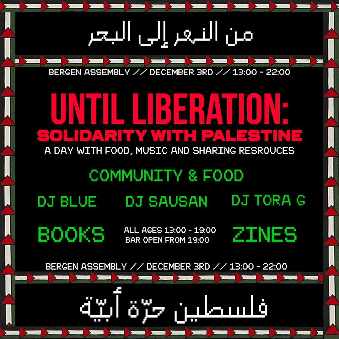 Until Liberation: Solidarity with Palestine